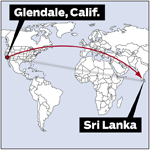 Jayawardene map