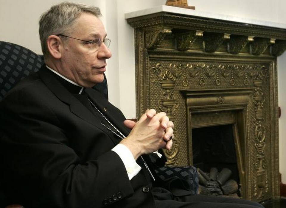The Catholic Diocese of Kansas City-St. Joseph, led by Bishop Robert Finn, faces an additional $1.1 million fine for failing to abide by a sexual abuse settlement from 2008.FILE PHOTO/THE KANSAS CITY STAR