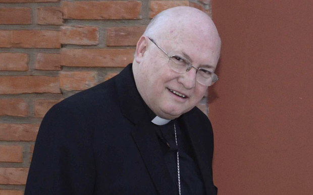 Livieres Plano, a member of the conservative Opus Dei movement, has been removed by Pope Francis from a Paraguayan diocese Photo: AP