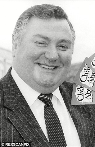 Former Tory MP Geoffrey Dickens (left), who died in 1995, said he gave details of Establishment paedophiles – known as 'Dickens dossier' – to then Home Secretary Leon Brittan (right) in 1983