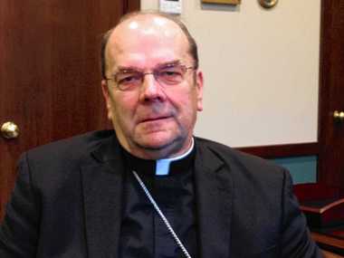Syracuse Bishop Robert Cunningham on Nov. 24, 2014.