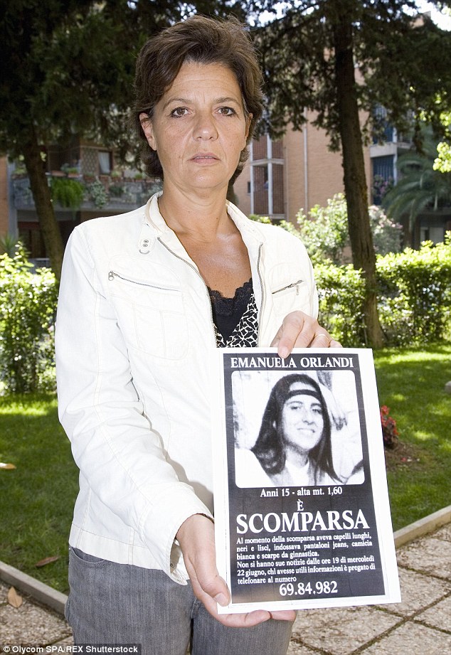 Into thin air: Emanuela phoned her sister Natalina after her flute lesson on the night she disappeared and said she was going to meet an Avon representative about delivering some leaflets. The job never existed and it was the last time they heard her voice