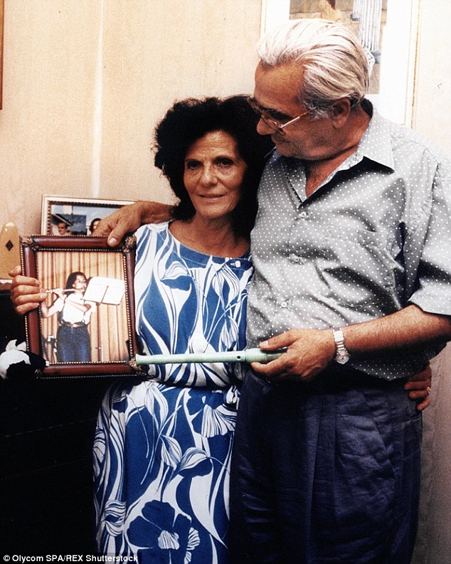 Heartbroken: Now judges in Italy have closed Judges have decided to close the 32-year unsolved mystery of Emanuela's disappearance, much to the disappointment of her family (pictured, her parents)