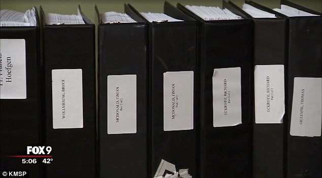 Shocking sex abuse allegations against 19 monks from St. John's Abbey in Collegeville, Minnesota have been revealed in secret files that were recently released (pictured)