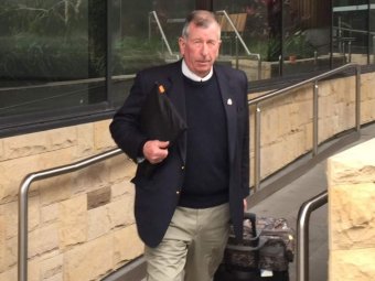 PHOTO: Court papers allege former Catholic teacher Edward (Ted) Hall abused three boys (ABC News: Giselle Wakatama )