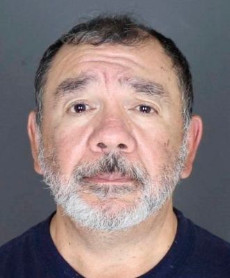 Former priest Augusto Cortez, 53, was arrested at Kennedy Airport by Southampton Town police on Saturday, April 22, 2017, on charges that he sexually assaulted a Hampton Bays girl in 2014. Photo Credit: Southampton police