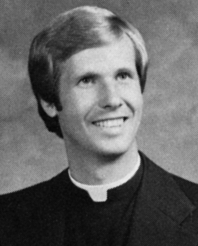 The Rev. James Brzyski was ordained in 1977 after a stint at St. Charles Seminary. This photo was from around that time.