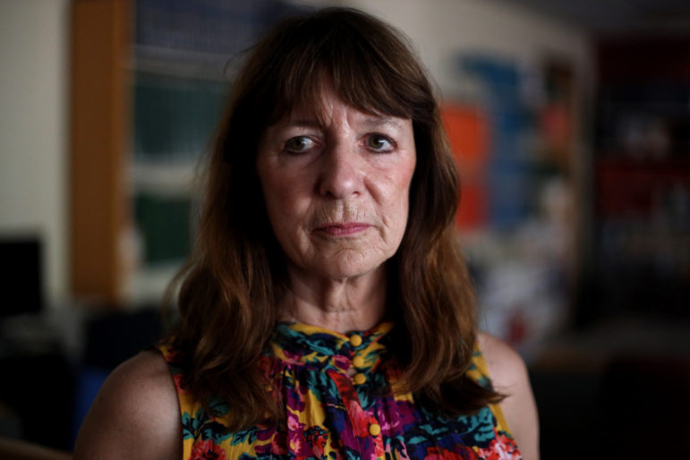 Patty Gallagher Marchant says she got a “six-figure” settlement from the Catholic Diocese of Madison in the early 1990s after she reported childhood sexual abuse that occurred in 1965 at the hands of her parish priest in Monona, Wis. She says memories of her abuse came flooding back when her daughter turned 7 — the same age she was when she was assaulted.