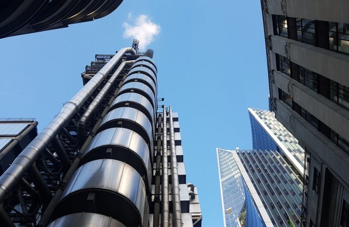 The Lloyd's building in London. Lloyd’s of London is suing the Archdiocese of Indianapolis for allegedly failing to disclose abuse allegations reported months before an application for liability insurance was filed. (Credit: Pixabay.)