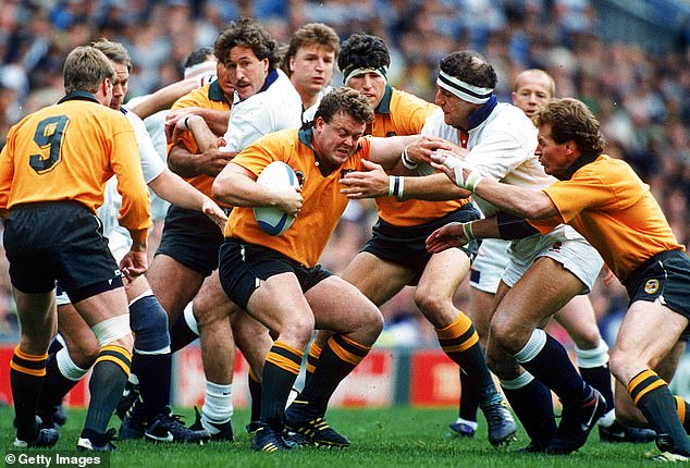 Daly catapulted the team to victory against England during the 1991 World Cup by scoring the only try 