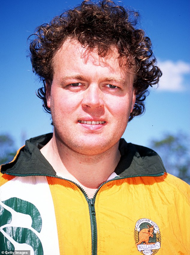Tony Daly (pictured in 1994) was a prized Wallabies player in the late 1980's and early 1990s