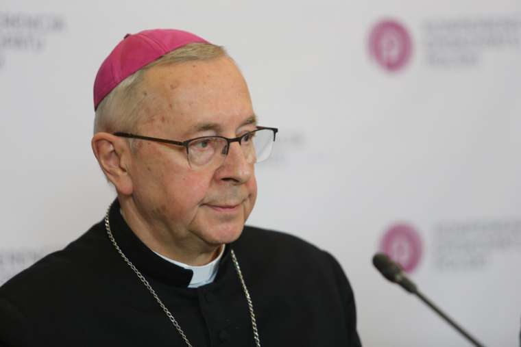 Archbishop Stanisław Gądecki, president of the Polish bishops’ conference, pictured in Warsaw, Feb. 12, 2020. / episkopat.pl.