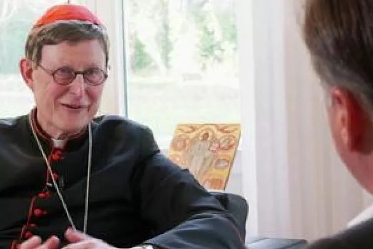 Archbishop of Cologne, Cardinal Rainer Woelki. (photo: Jochen Rolfes / EWTN)