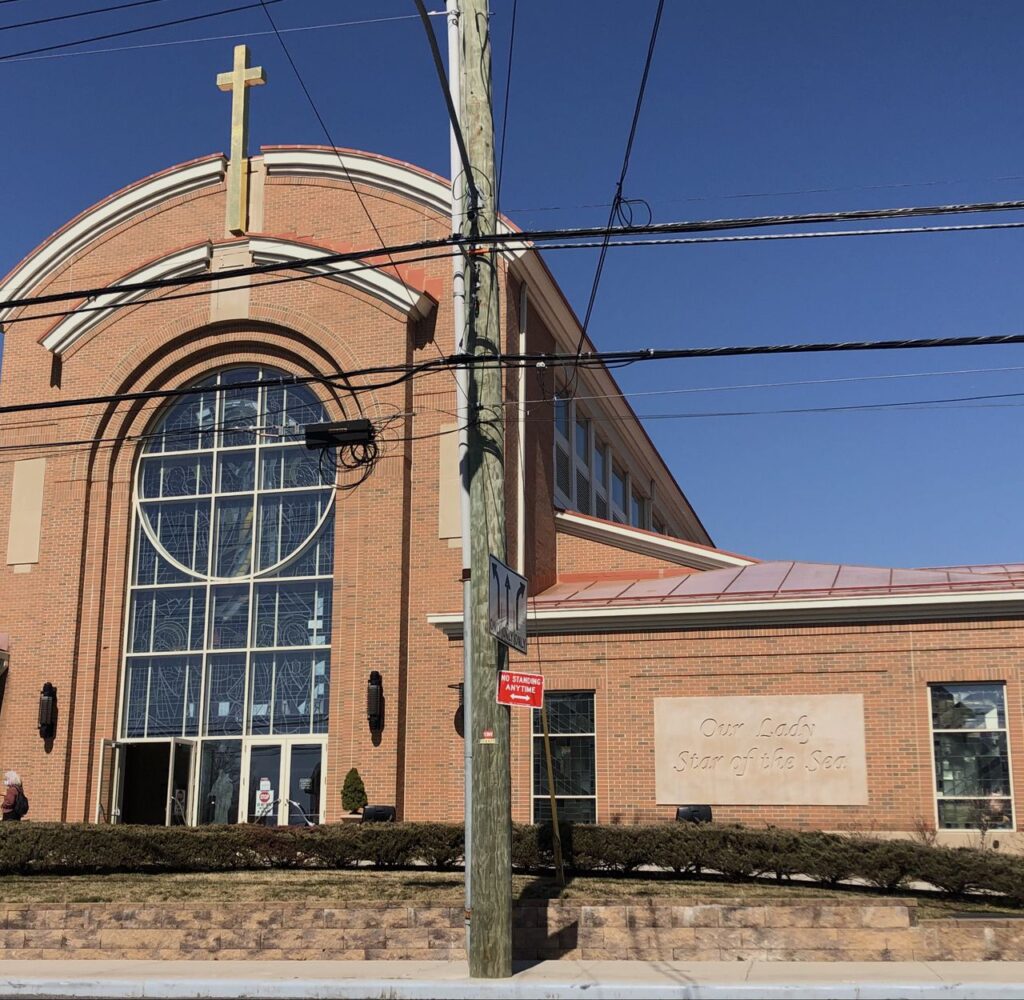 Our Lady Star of the Sea R.C. Church in Huguenot as photographed on March 22, 2021. (Staten Island Advance / Jan Somma-Hammel)