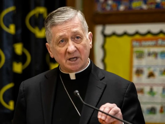 Cardinal Blase Cupich has called on religious orders serving in the Chicago area to release the names of their abusive clergy. But, though he has demanded the same information from orders, Cupich doesn’t include it in the archdiocese’s own list of predator priests. Ashlee Rezin Garcia / Sun-Times file
