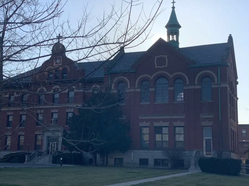 A former Passionist monastery adjacent to Immaculate Conception Church in Norwood Park. The religious order once housed another cleric there who’d been accused of sexual abuse. After parishioners found out, he was moved. The building was sold in 2013. Robert Herguth / Sun-Times