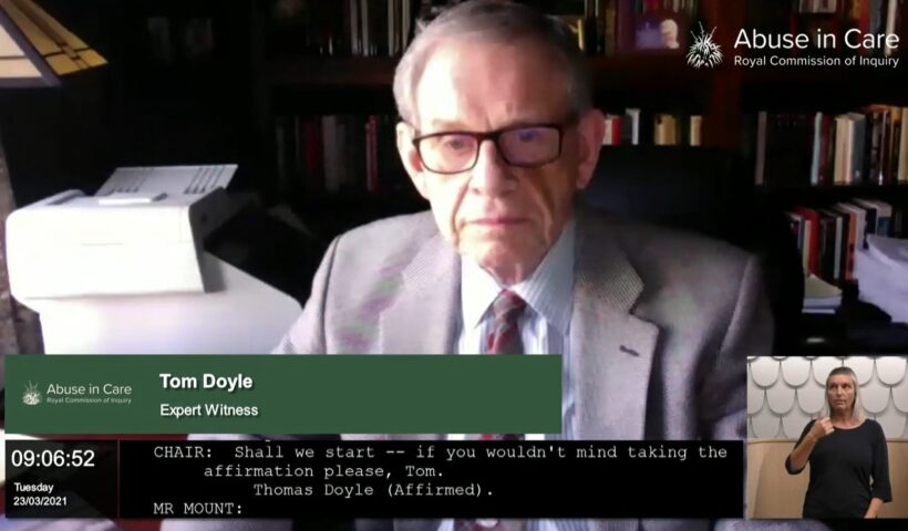 Reverend Dr. Thomas P. Doyle for faith-based redress hearing from Abuse in Care Inquiry on Vimeo.