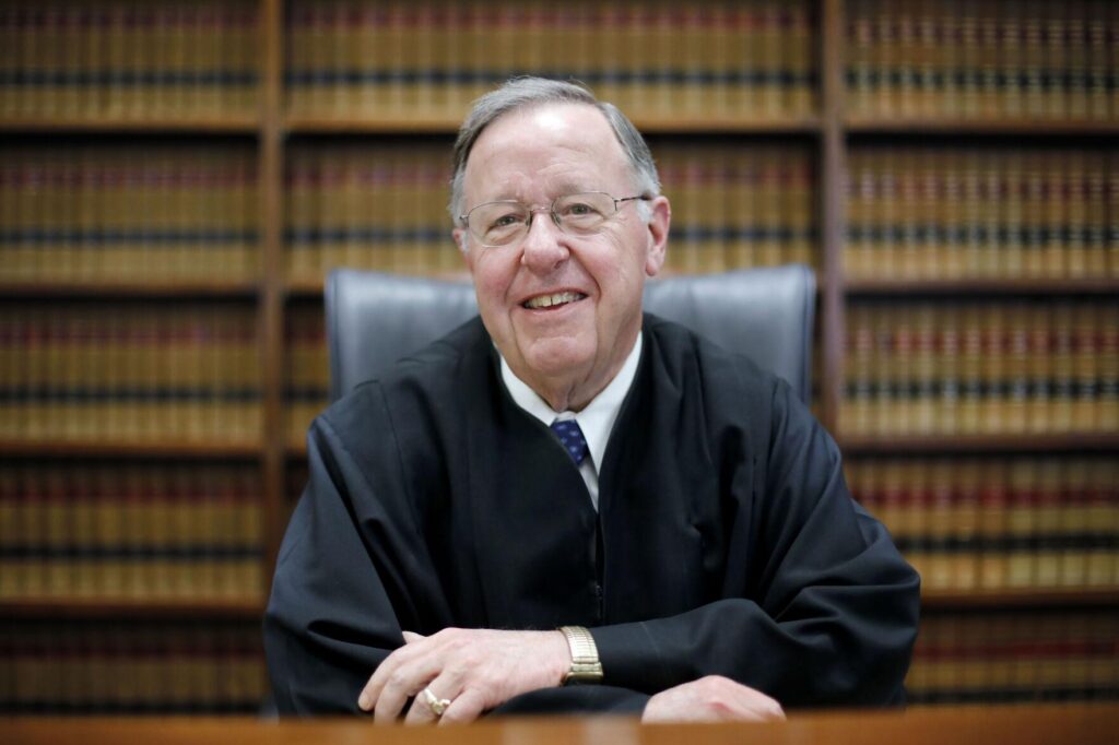 Daniel A. Ford, a retired Superior Court Judge, is a chair of the task force focused on abolishing sexual abuse within the Diocese of Springfield and improving victims assistance.  EAGLE FILE PHOTO