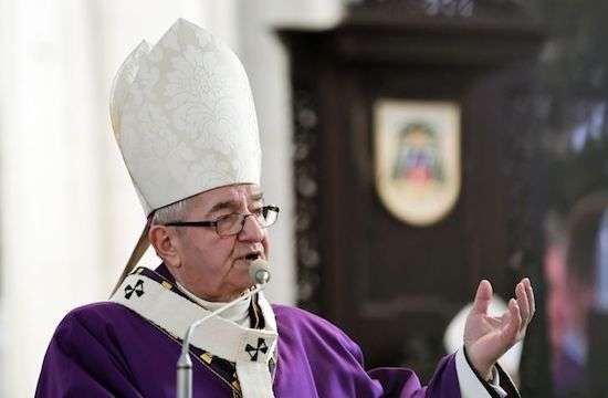 Archbishop Slawoj Leszek Glódz, former archbishop of Gdansk, in January 2019. (Photo by ADAM WARZAWA/ EPA/ MAXPPP)   By Etienne Bianchi | Poland  Read more at: https://international.la-croix.com/news/religion/vatican-sanctions-two-polish-bishops-for-mishandling-abuse-cases/14065