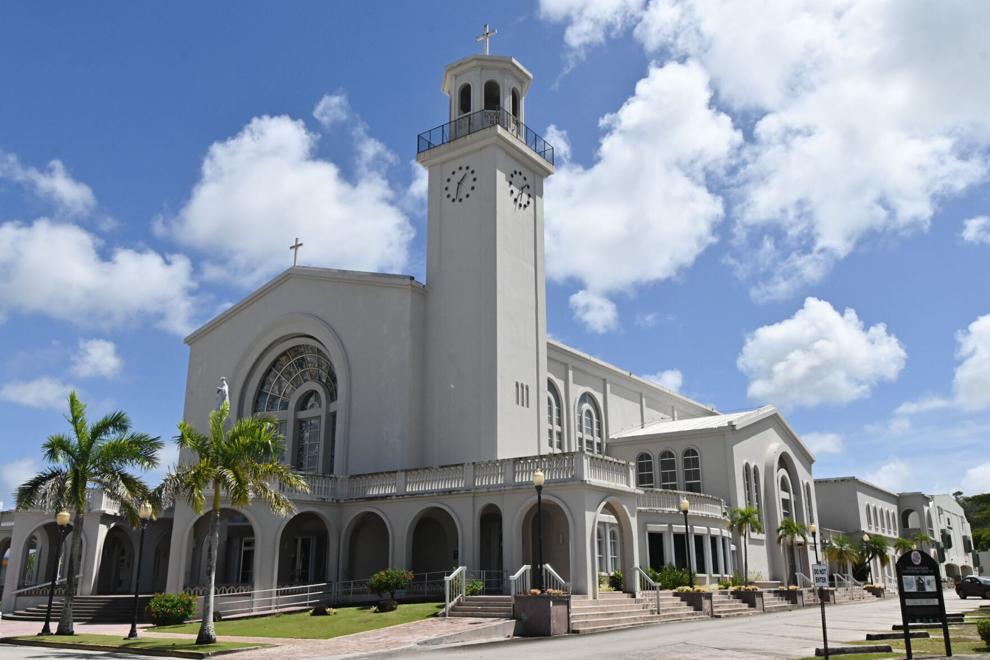 CATHEDRAL-BASILICA: The Dulce Nombre De Maria Cathedral-Basilica in Hagåtña photographed on Feb. 25. A federal judge on Wednesday denied an application to hire a financial advisor, which would have cost up to $75,000 a month, in the Archdiocese of Agana's two-year-old bankruptcy case. Post file photo  Haidee Eugenio Gilbert