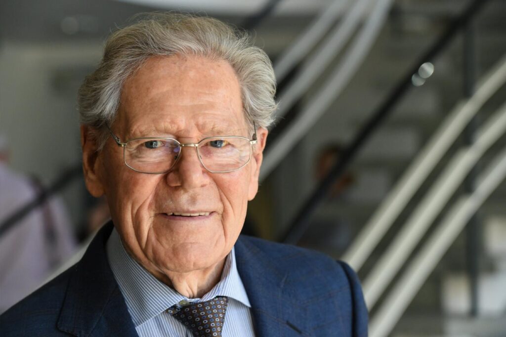 Swiss-born Father Hans Küng, a prominent and sometimes controversial theologian who taught in Germany, died April 6, 2021, at age 93. Father Küng is pictured in a 2015 photo. (CNS photo / Harald Oppitz, KNA)