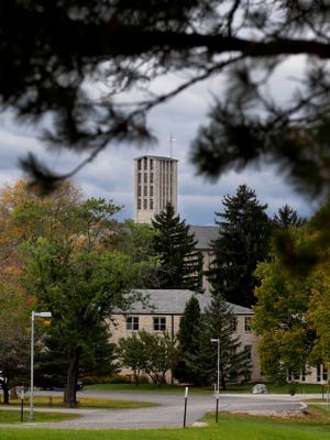 St. Norbert Abbey grounds pictured on September 29, 2020, in De Pere, Wisconsin. Photo Sarah Kloepping / USA Today Network-Wisconsin