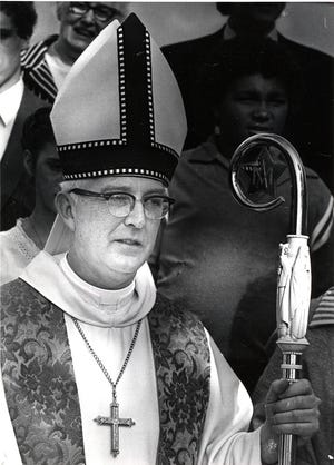Abbot Benjamin Mackin in 1982. Photo USA Today Network-Wisconsin