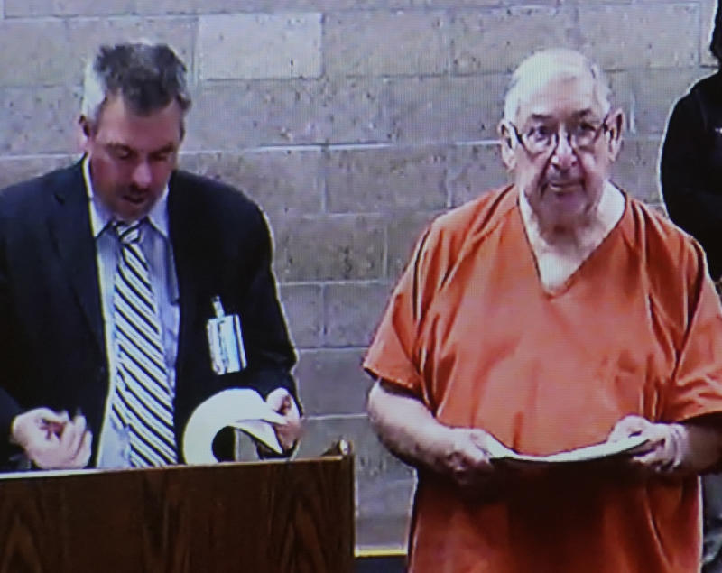 Former priest Sabine Griego has his first felony appearance in court after being charged in a rape case in March 2019. Photo Adolphe Pierre-Louis