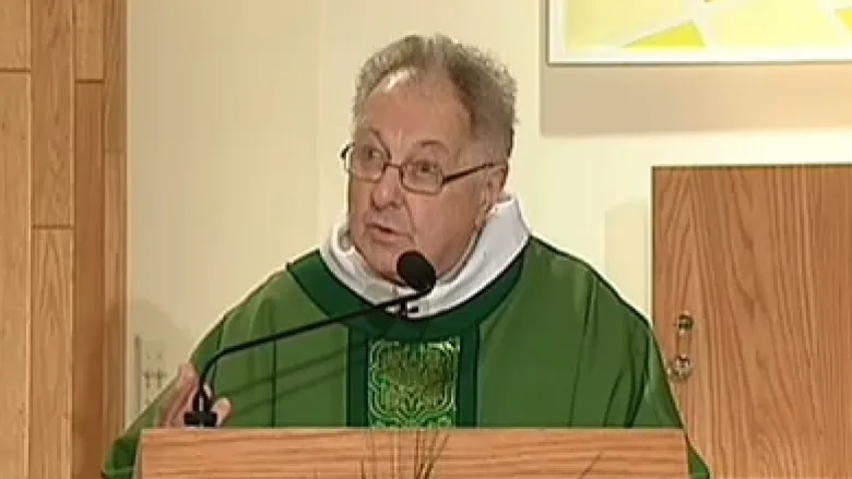 Father Paul Breau was chaplain at the University of Moncton for almost a decade. (CBC)