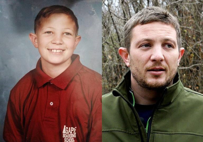 Allen Knoll, in 2000 on left, went to Agape Boarding School at age 13 and left at age 15. COURTESY KNOLL/JILL TOYOSHIBA JTOYOSHIBA@KCSTAR.COM