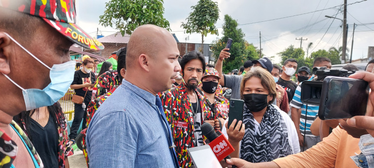 Lawyer Ranto Sibarani called for tougher safeguards to be put in place to protect children [Aisyah Llewellyn/Al Jazeera]