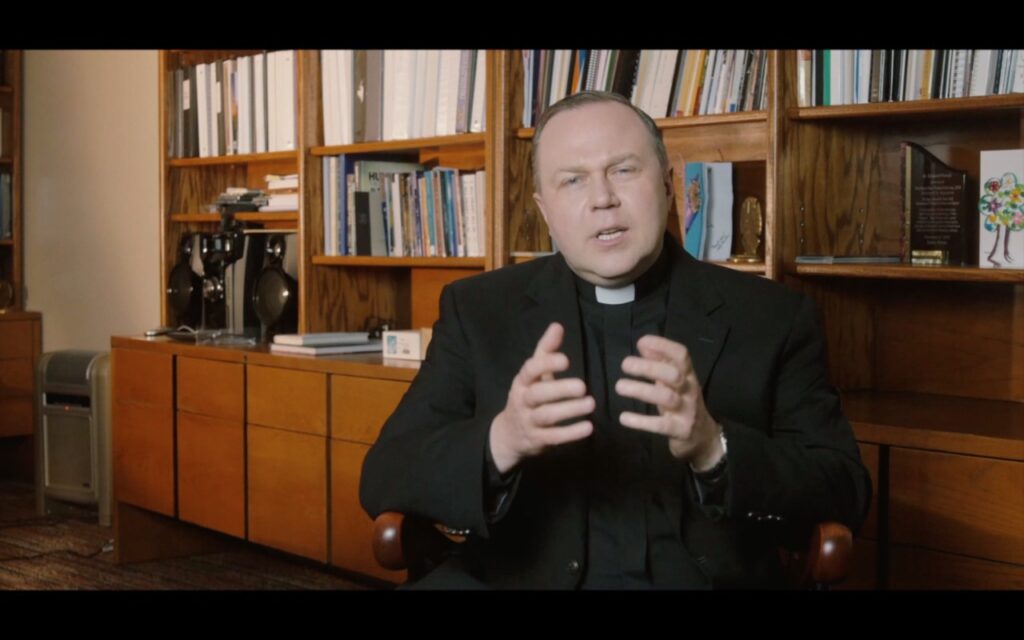 Father Remek Blaszkowski, speaking in a video shot by the Diocese of St. Augustine