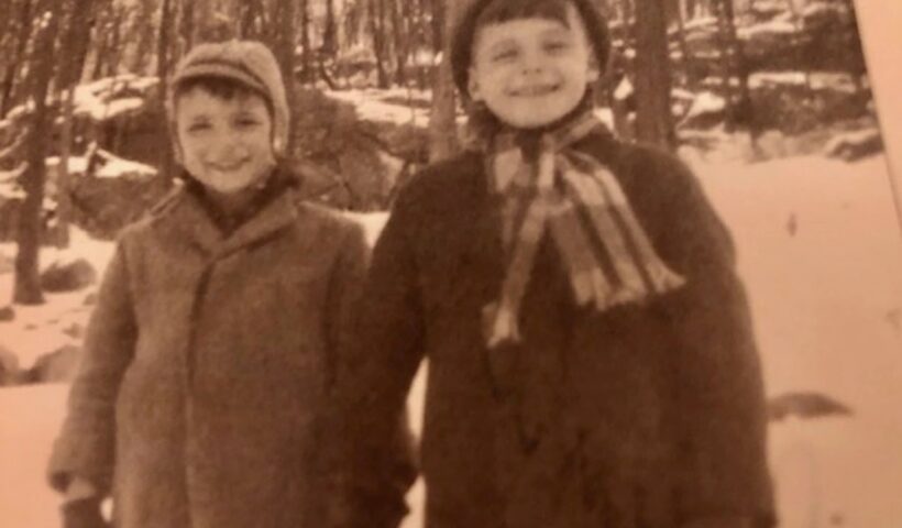 From left to right, 7-year-old "Chuckie" and 8-year-old Bobby Carroll in 1948, two orphans in foster care, before they were sent to the New Jersey State Colony for Boys, an institution later renamed the New Lisbon Developmental Center.