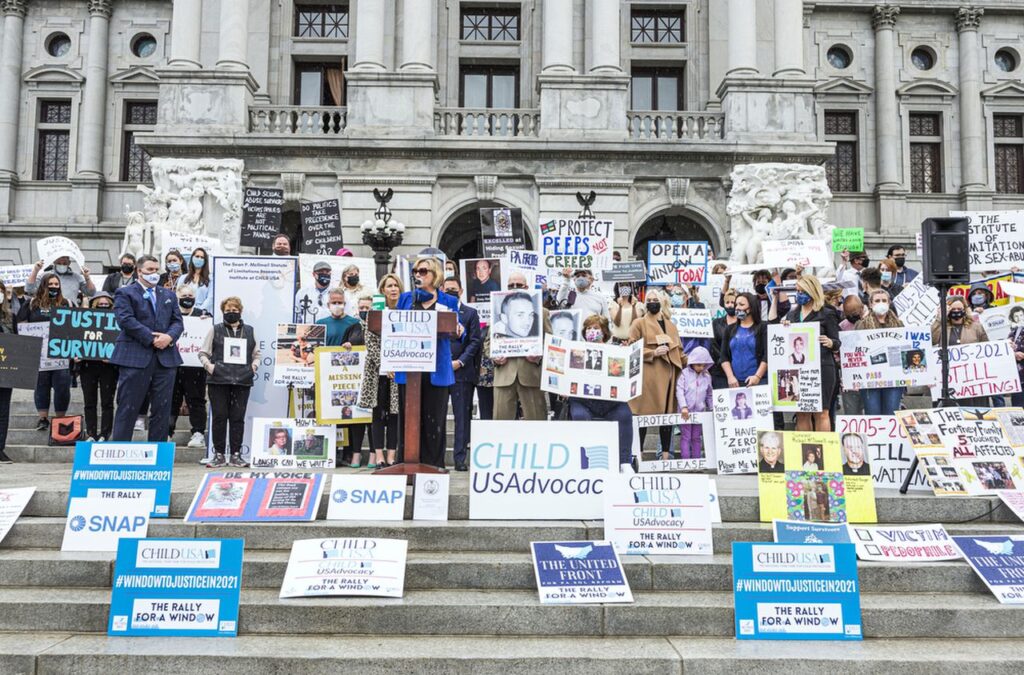 Survivors of child sex abuse in Pennsylvania have for years endured setback and failures in their efforts to reform state law to allow them a path to justice. Now, the commonwealth, which is close yet again to passing reform legislation, could set precedence with regards to how legislation and legal cases stack up for victims. Victims earlier this month rallied at the Capitol to call on lawmakers to pass the pending legislation. Dan Gleiter | dgleiter@pennlive.com