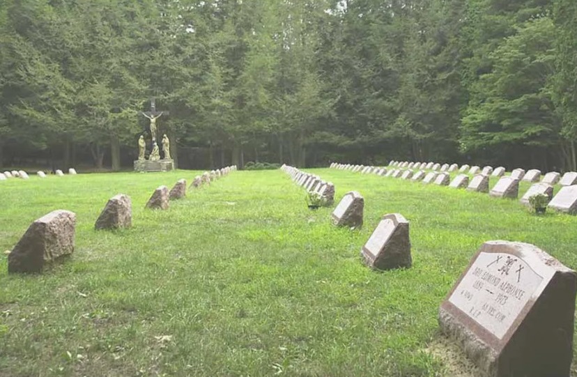 The Marist Brothers cemetery in New York where Brother Robert Ryan is buried. Marist Brothers