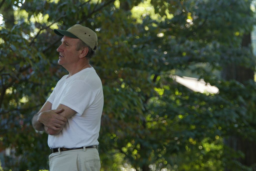 Richard Lavigne at his home in Springfield in 2003.