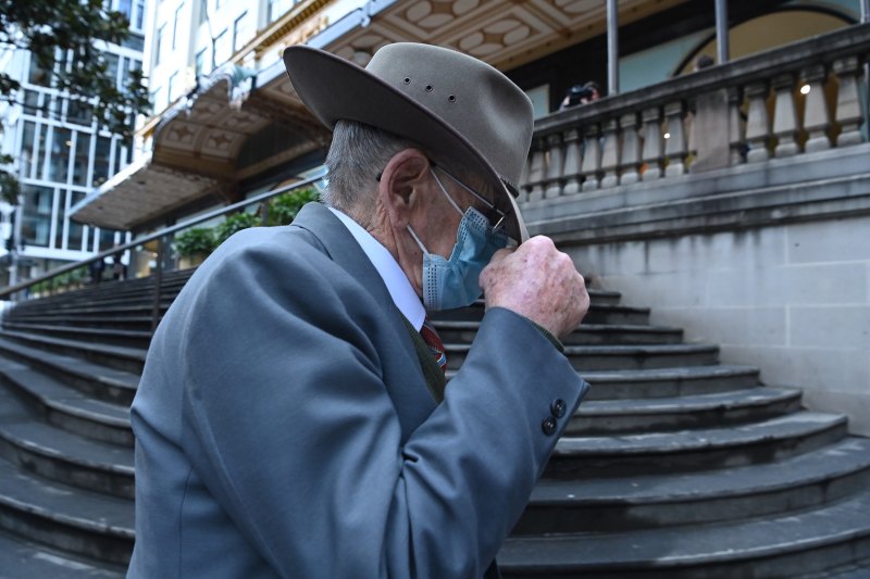 Father Anthony Caruana is facing trial for the alleged indecent assault of 12 boys during the 1980s.CREDIT:KATE GERAGHTY