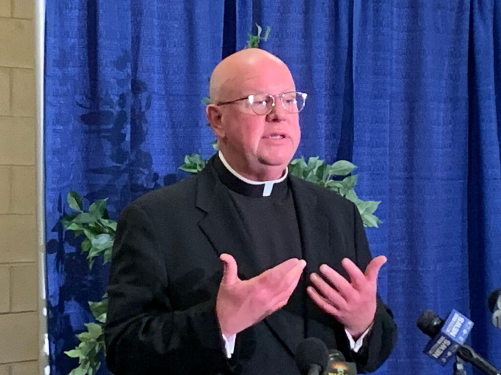 Springfield Bishop William Byrne said in a May 24 letter to parishioners and diocesan institutions that an updated list of credibly accused sexual abusers that the diocese will post in early June “will result in considerable addition to the list.” (Don Treeeger | The Republican file photo)