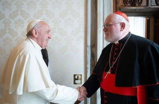 Cardinal Marx handed in his letter of resignation to the Pope on May 21. (Photo: HANDOUT/AFP)  Read more at: https://international.la-croix.com/news/letter-from-rome/pope-francis-endorses-cardinal-marx-and-his-manifesto-for-church-reform/14463