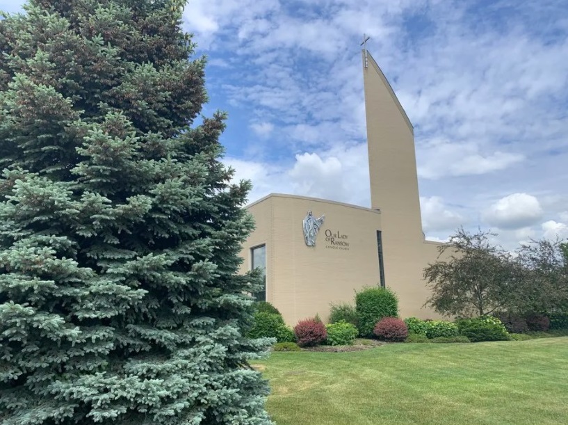 Our Lady of Ransom Church in Niles, where the Rev. Ronald Luka CMF, a Claretian priest deemed to have been credibly accused of sexual misconduct, once served. Robert Herguth / Sun-Times