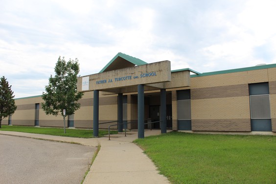 Father J.A. Turcotte O.M.I. School in downtown Fort McMurray on August 26, 2019. Supplied Image/FMCSD