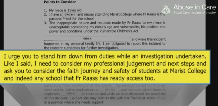 CU urged the Church to stand Sateki Raass down from duties while an investigation was undertaken. Photo: Screenshot