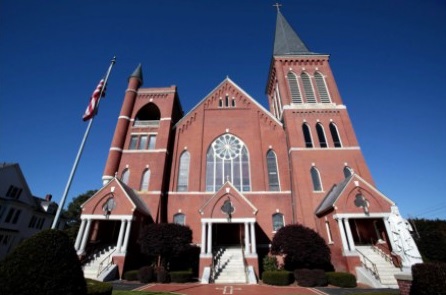 St. Charles Borromeo Church in Pittsfield, Massachusetts.