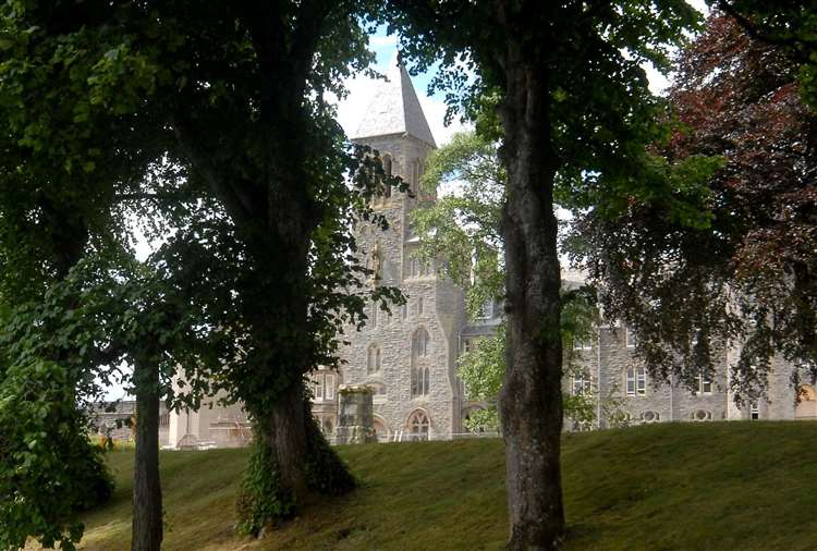 The former Fort Augustus Abbey School.