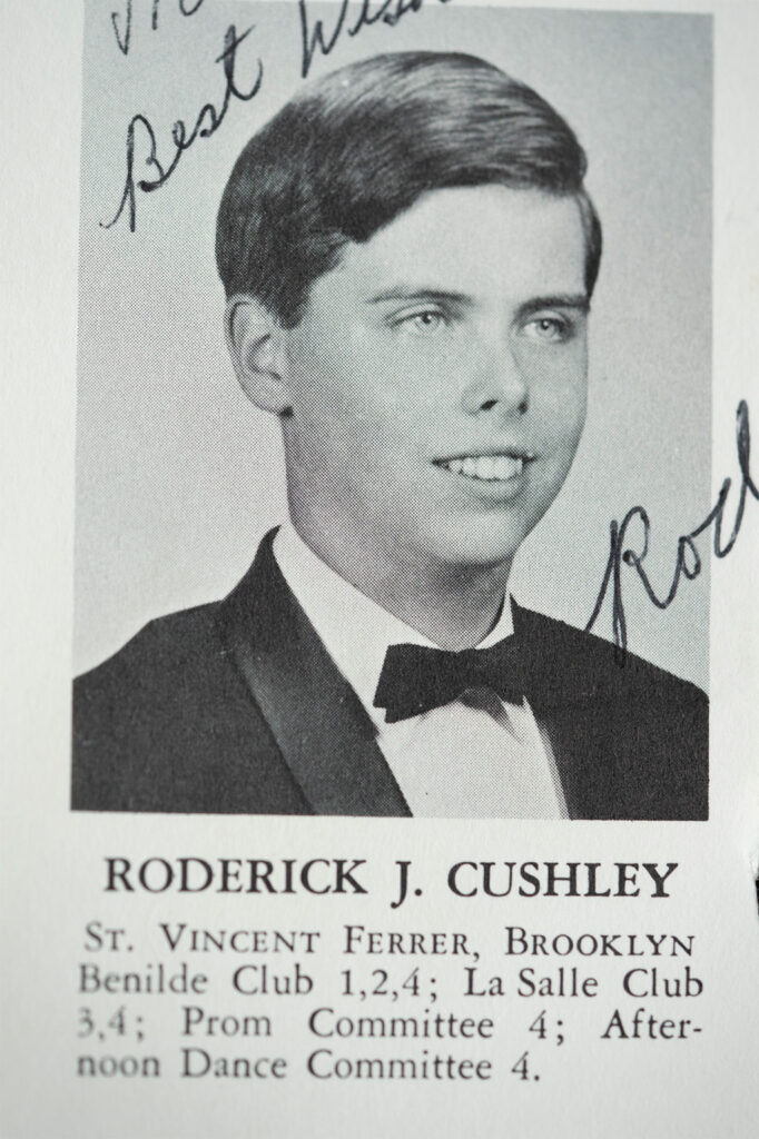 [Roderick Cushey was allegedly sexually assaulted by a priest in the 1960s.Dennis A. Clark]