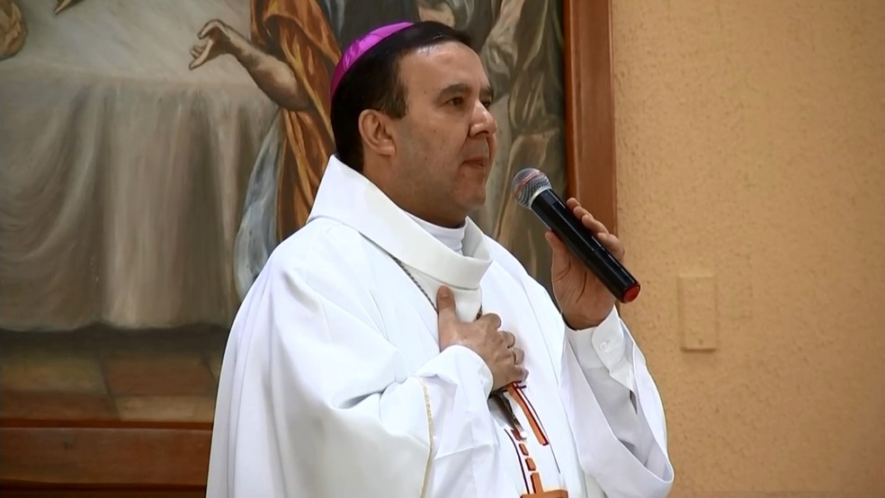 Dom Tomé renunciou à Diocese de Rio Preto — Foto: Reprodução/TV TEM