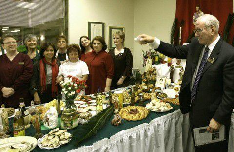 The St. Joseph's Altar at the St. Joseph Hospice in Harahan is blessed by George Brignac on March 14, 2008, 20 years after he had been removed from the ministry as a deacon because of child molestation allegations. 