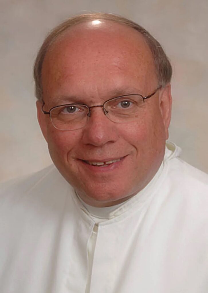 The Rev. Dane Radecki, abbot of the Norbertines Catholic religious order in Wisconsin. Diocese of Green Bay, Wis