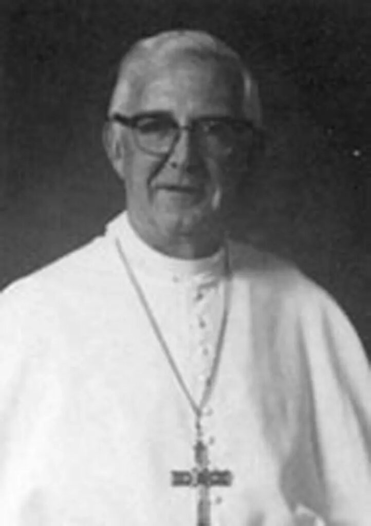 The Rev. Benjamin Mackin, a former Norbertine abbot whose name was added this year to the order’s list of clergy members deemed to have been credibly accused of child sexual abuse. He died in 2005. Provided