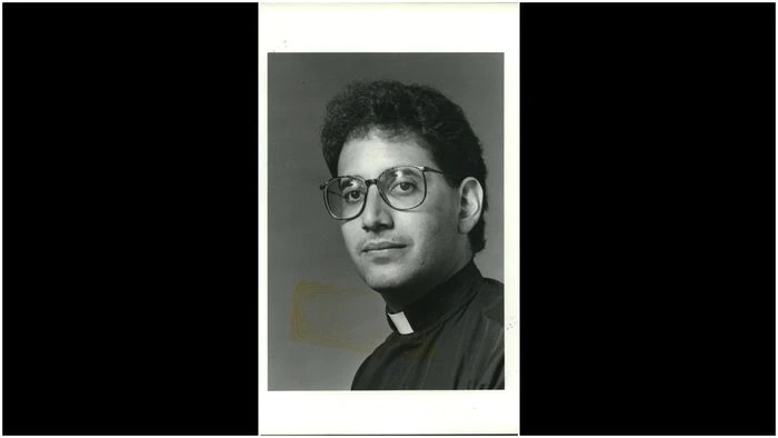 Daniel Calabrese formerly served as a priest at Blessed Sacrament R.C. Church in West Brighton, as seen in this photo from 1991. (Staten Island Advance/Steve Zaffarano)